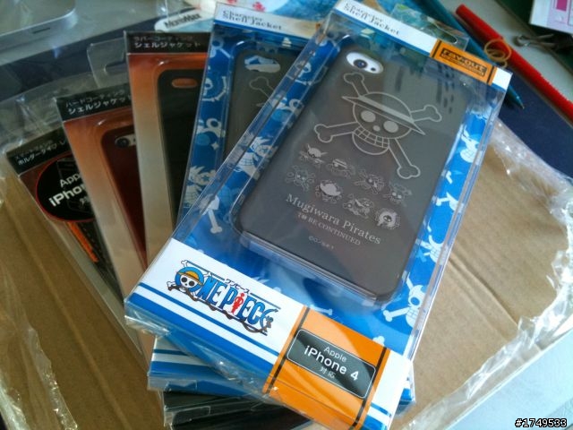 【e7buy分享】iPhone 4 熱騰騰的 日系 海賊 外殼！補上自己皮套的高畫質圖片喔！