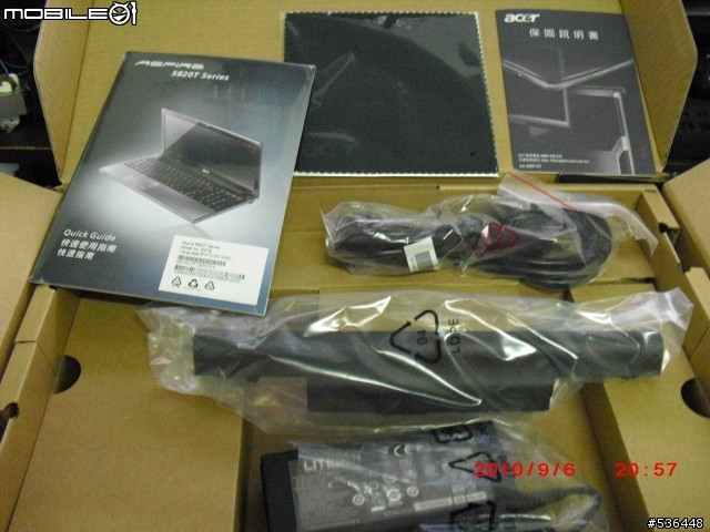 p家開箱~ACER Aspire 5820TG-5462G64Mnss