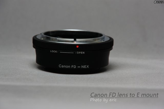 [分享]Canon FD to E mount 轉接環 + Canon FD 50mm F1.4