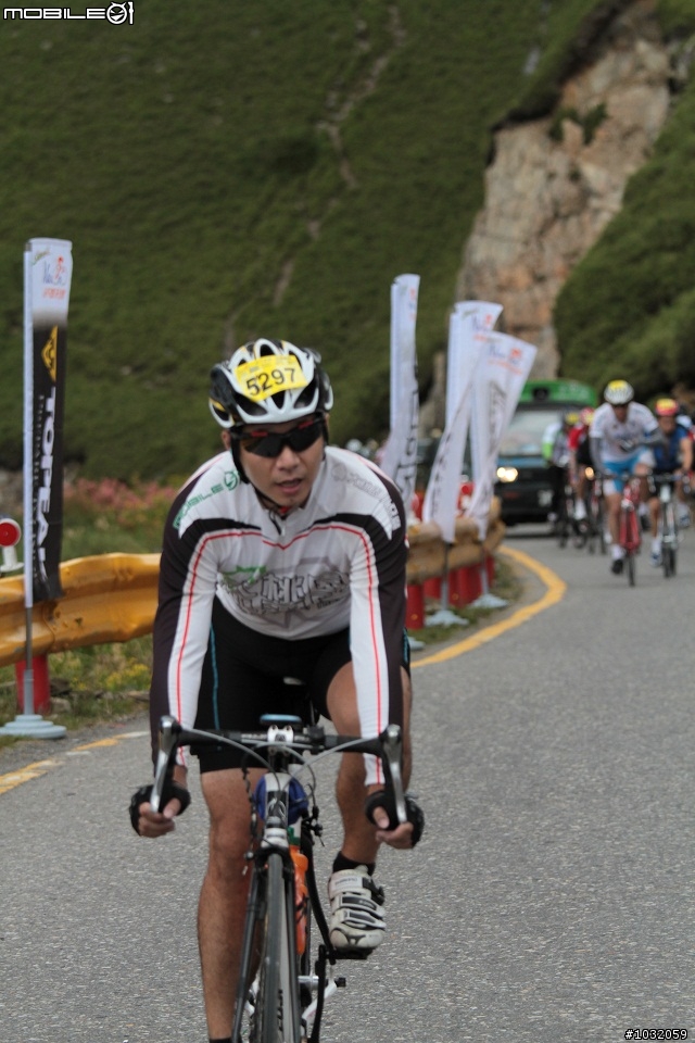 在武嶺拍到的幾位桃園勇腳車友