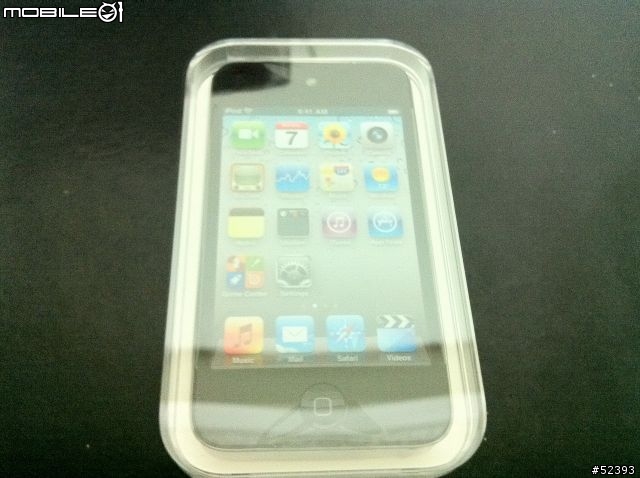 [開箱] Apple iPod touch 4 step by step
