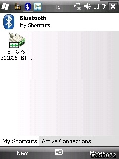 HP ipaq hx4700 WM6.5+GlobalSat BT-338+Papago X3