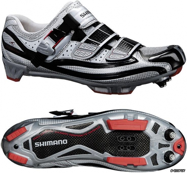 shimano MTB 很亮的車鞋_好想要呀!