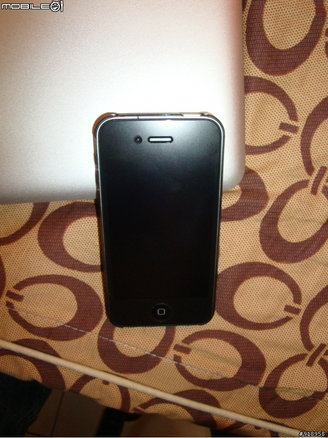 [開箱]power support iphone4 透明黑保護殼