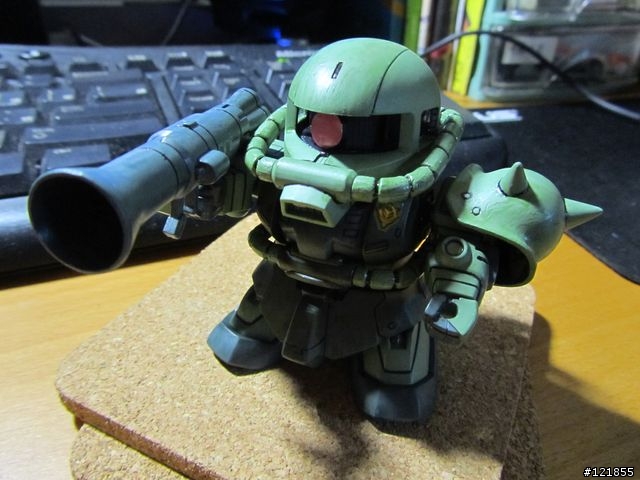 [分享] BB戰士 No.218 MS-06F ZAKUⅡ F型-"薩克 II"