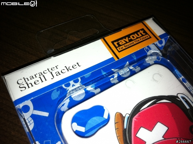 [開箱]ray-out ONE PIECE 音樂喬巴IP4保護殼 + 原廠IP4 Dock