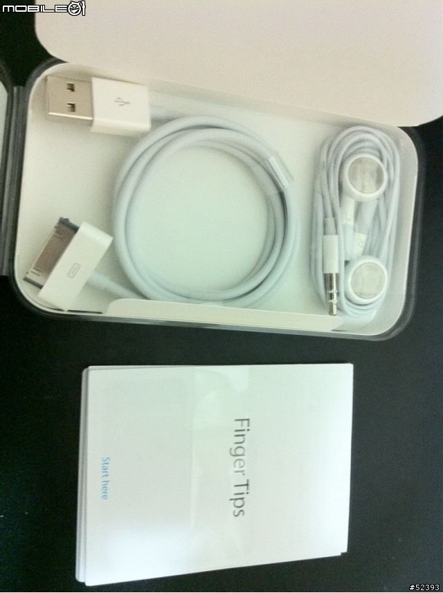 [開箱] Apple iPod touch 4 step by step
