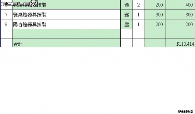 請教大大們~這份水電估價單OK嗎??
