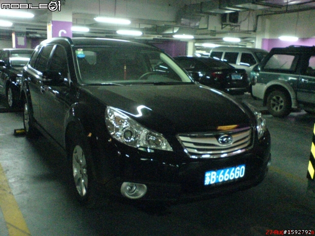 在無錫工作，有出去市區看到的SUBARU！！