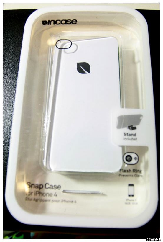 iphone4 incase 透明保護殼 開箱!!