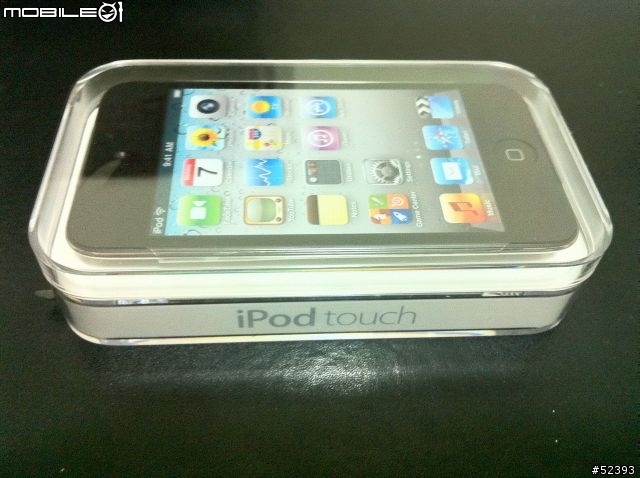 [開箱] Apple iPod touch 4 step by step