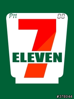 [240320]仿7-11logo時鐘