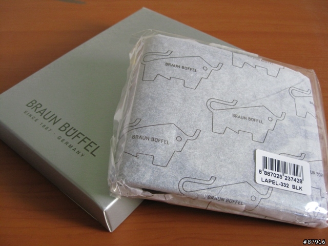 【開箱】BRAUN BUFFEL 小金牛飛行系列皮夾