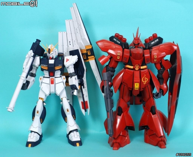 壽屋HMM ZOIDS 閃電豹開盒+我的玩具!我的MG RX-93 Nu鋼 非專業製作