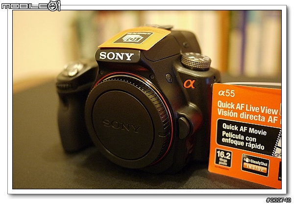 [開箱] SONY a55單鏡版 外觀分享＆小心得 （圖多）
