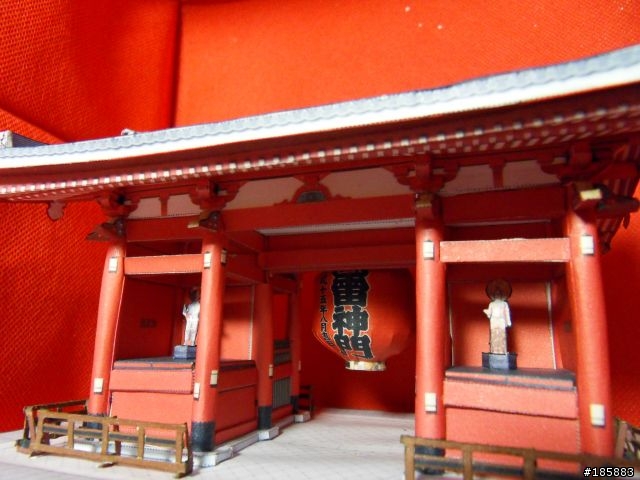 紙模型~日本雷門~2 IN 1