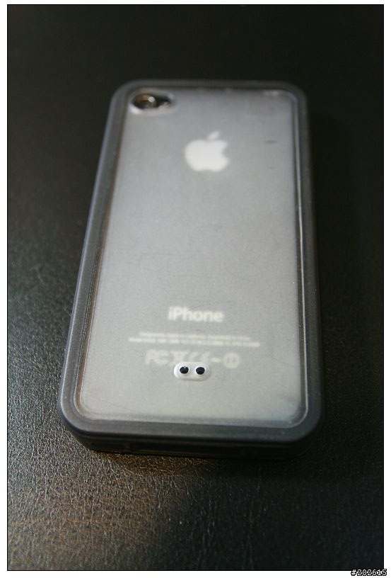 iphone4 incase 透明保護殼 開箱!!