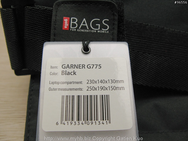 [相機包] NEX-5輕鬆背、隨手拍的實現 Golla低調包 GARNER G775