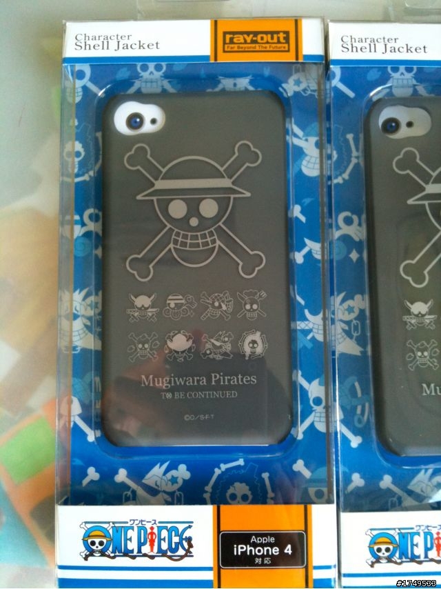 【e7buy分享】iPhone 4 熱騰騰的 日系 海賊 外殼！補上自己皮套的高畫質圖片喔！