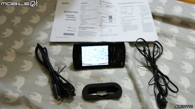 [開箱] SONY Walkman NWZ-S545 16GB MP3/MP4數位隨身聽