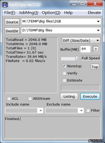 Bufflao HD-PXTU2加密硬碟測速分享