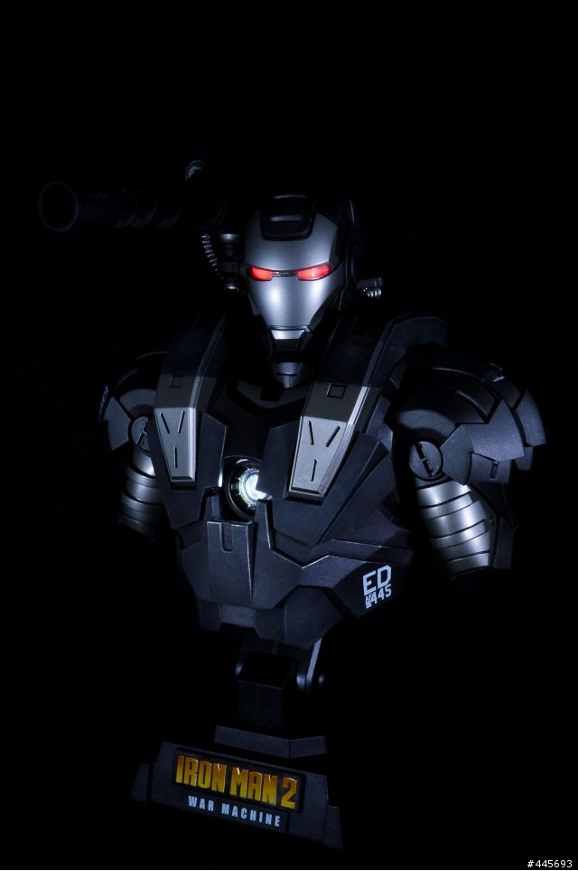 補圖1/4胸像與棚拍 Iron man  鋼鐵人(壽屋版不可動1/6) 圖多慎入
