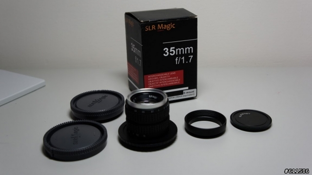 『開箱』Nex SLR Magic 35mm f/1.7 E-mount 鏡頭