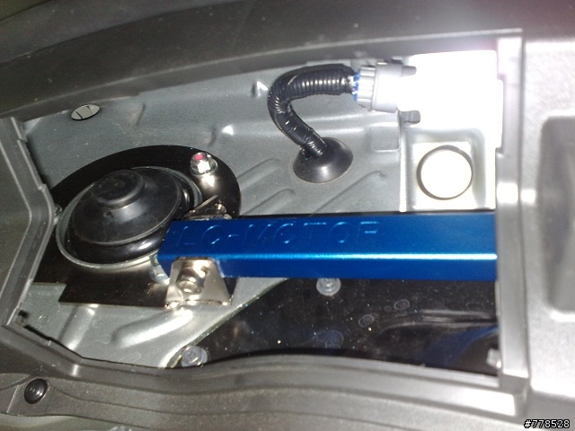 U7引擎室拉桿+車牌框+胎壓偵測器 開箱!!!