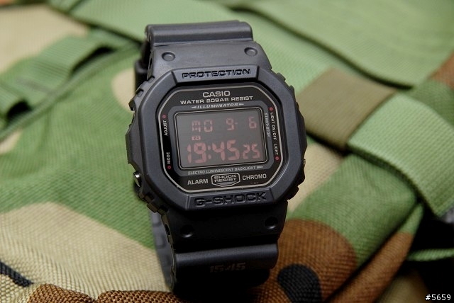 [開箱]軍事風G-SHOCK DW-5600MS