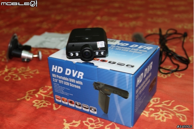 [開箱]行車紀錄器HD 720P夜視加強版