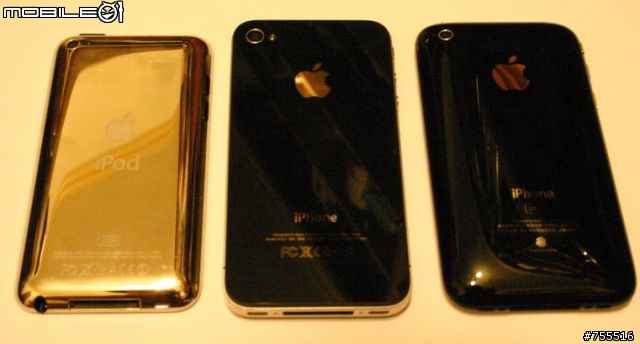 [開箱]我的港版ipod touch 4 32GB 同場加映ipod4 iphone4 iphone3GS比較