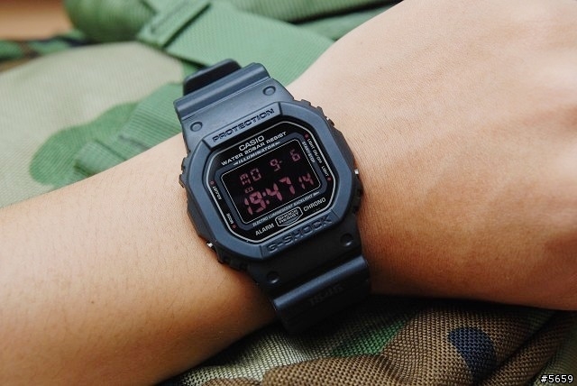 [開箱]軍事風G-SHOCK DW-5600MS