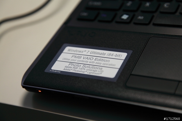 [開箱]SONY VAIO F117 "取代桌機，外地修片" 我異地生活好選擇