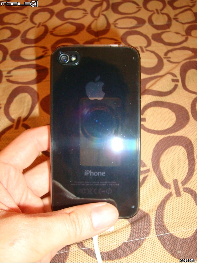 [開箱]power support iphone4 透明黑保護殼