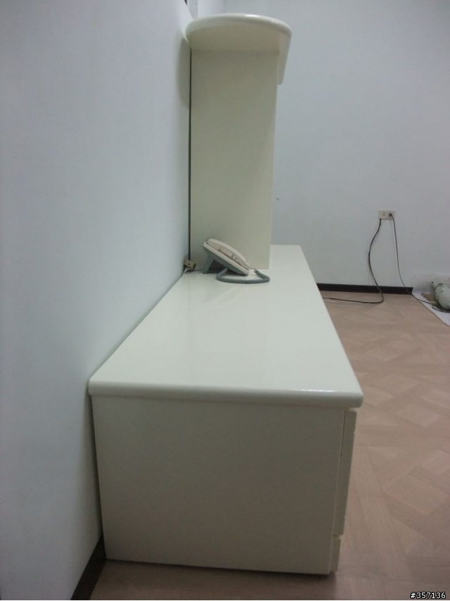 DIY 重新上漆 20 幾年電視櫃