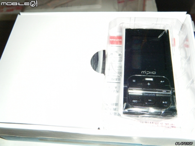 [開箱]Mpio 星光劇院 MG306 MP4 4G 典藏黑