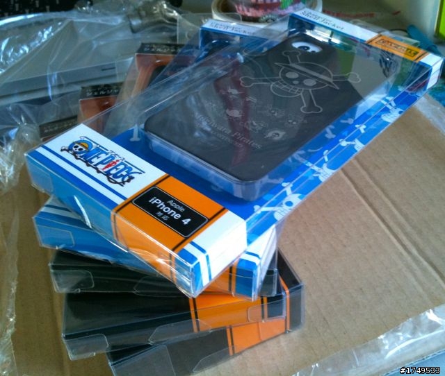 【e7buy分享】iPhone 4 熱騰騰的 日系 海賊 外殼！補上自己皮套的高畫質圖片喔！