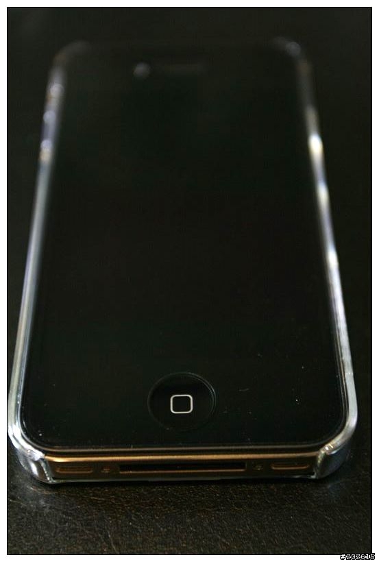 iphone4 incase 透明保護殼 開箱!!