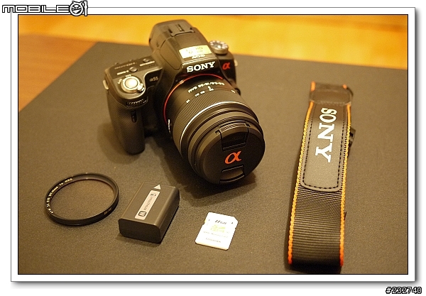 [開箱] SONY a55單鏡版 外觀分享＆小心得 （圖多）