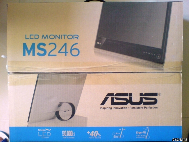 [開箱] ASUS MS246H