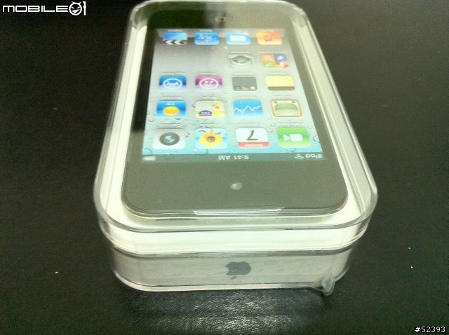 [開箱] Apple iPod touch 4 step by step