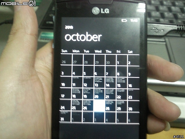 LG E900 ~ WP7首映~