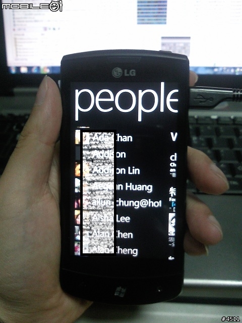 LG E900 ~ WP7首映~