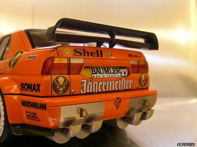 【模型製作分享】ALFA ROMEO 155 V6TI JAGERMEISTER(TAMIYA 1/24 kit)
