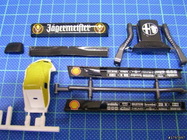 【模型製作分享】ALFA ROMEO 155 V6TI JAGERMEISTER(TAMIYA 1/24 kit)