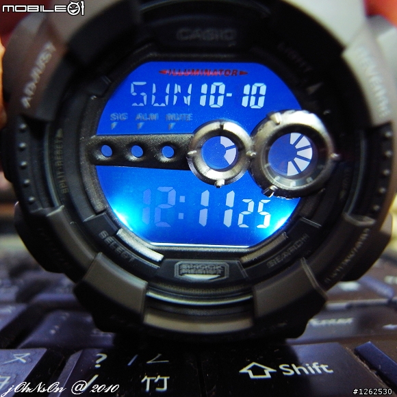 [敗家陰謀論]G-SHOCK GD-100閃亮亮