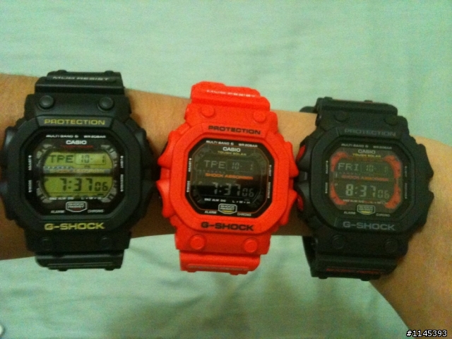 卡西歐casio GXW-56日規版三兄弟開箱文!!!