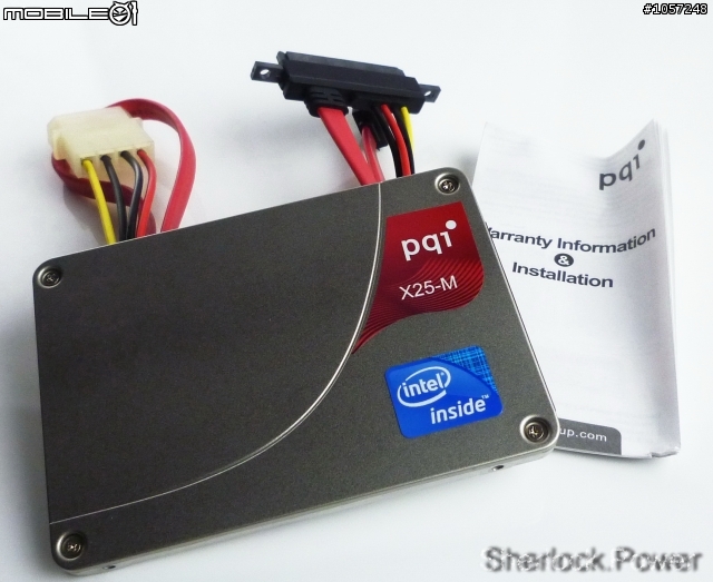 「開箱」 Intel SSD X25-M 終於敗下去了 ....