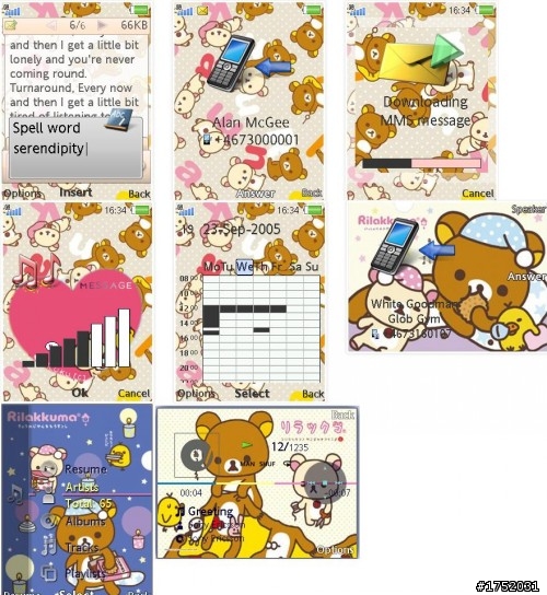 ♨≧﹏≦新作品~懶熊240x320媒體♨