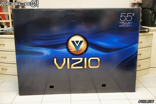 VIZIO VF551XVT-T LCD LED HDTV 補開箱分享
